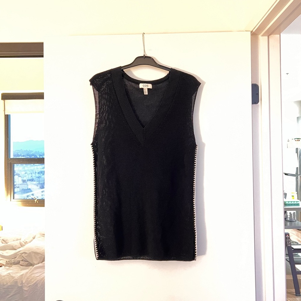 COS V-Neck Tunic Vest